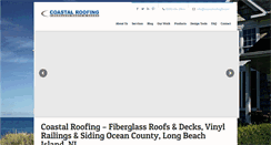 Desktop Screenshot of coastalroofinglbi.com